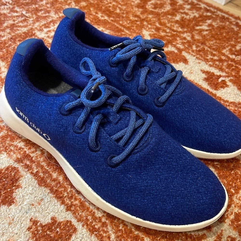 nwob mens โsams clubโ allbirds, size 10